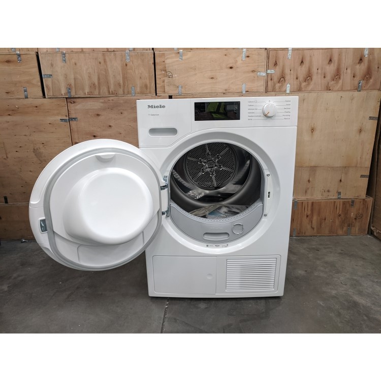 Refurbished Miele TSB143 Freestanding Heat Pump 7KG Tumble Dryer White