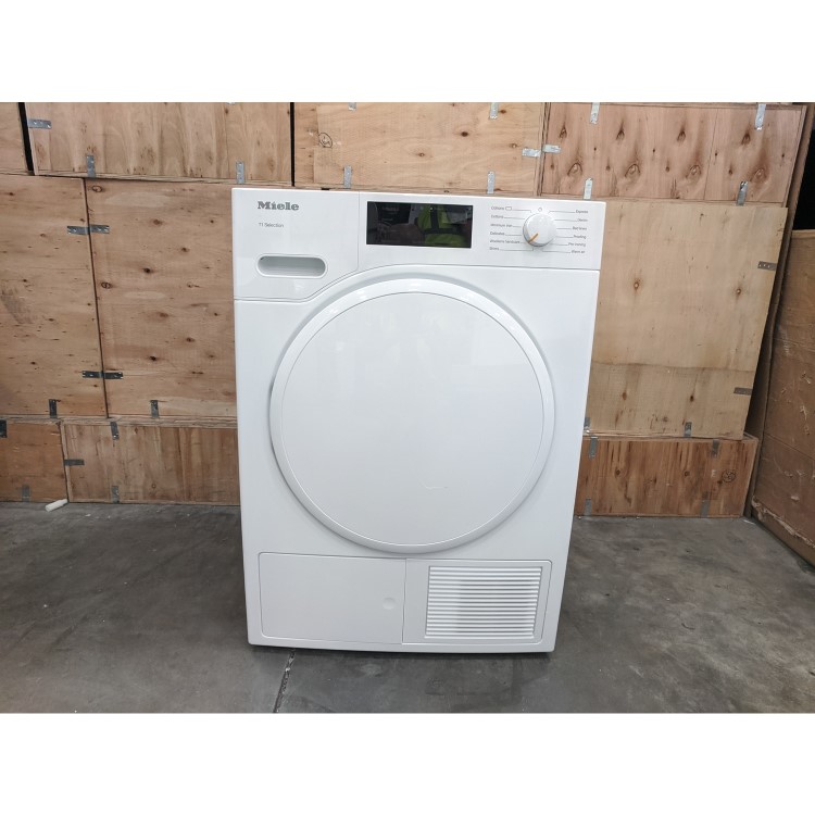 Refurbished Miele TSB143 Freestanding Heat Pump 7KG Tumble Dryer White