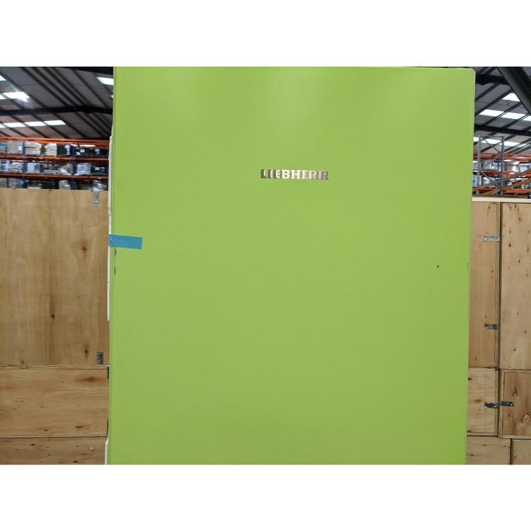 Refurbished Liebherr CNKW4313 Freestanding 304 Litre Frost Free Fridge Freezer Kiwi Green