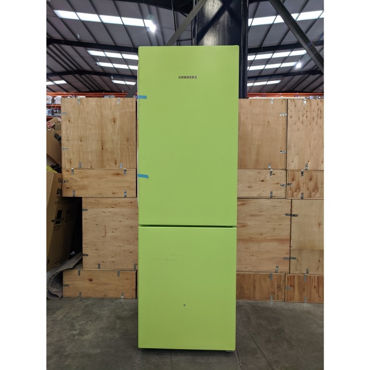 Refurbished Liebherr CNKW4313 Freestanding 304 Litre Frost Free Fridge Freezer Kiwi Green