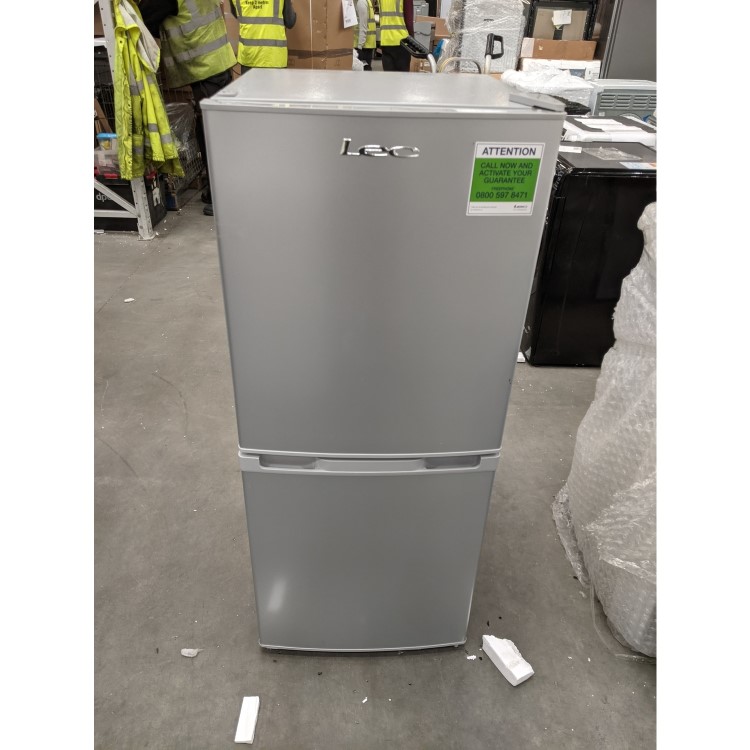 Refurbished Lec T5039S Freestanding 135 Litre 50/50 Fridge Freezer Silver