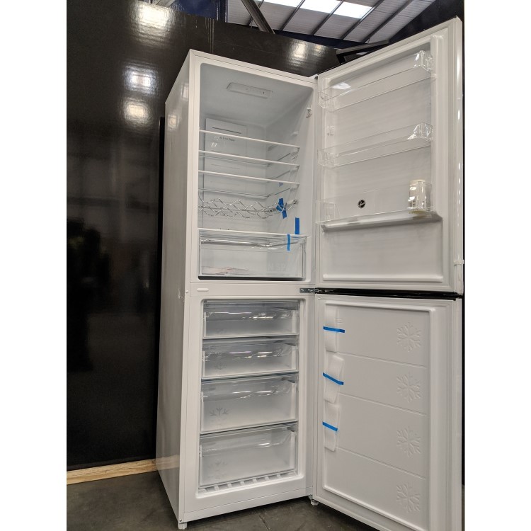 Refurbished Hoover HMNB6182W5KN Freestanding 308 Litre 50/50 Fridge Freezer White