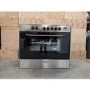 Refurbished Montpellier MR91DFMX 90cm Single Cavity Dual Fuel Range Cooker Stainless Steel