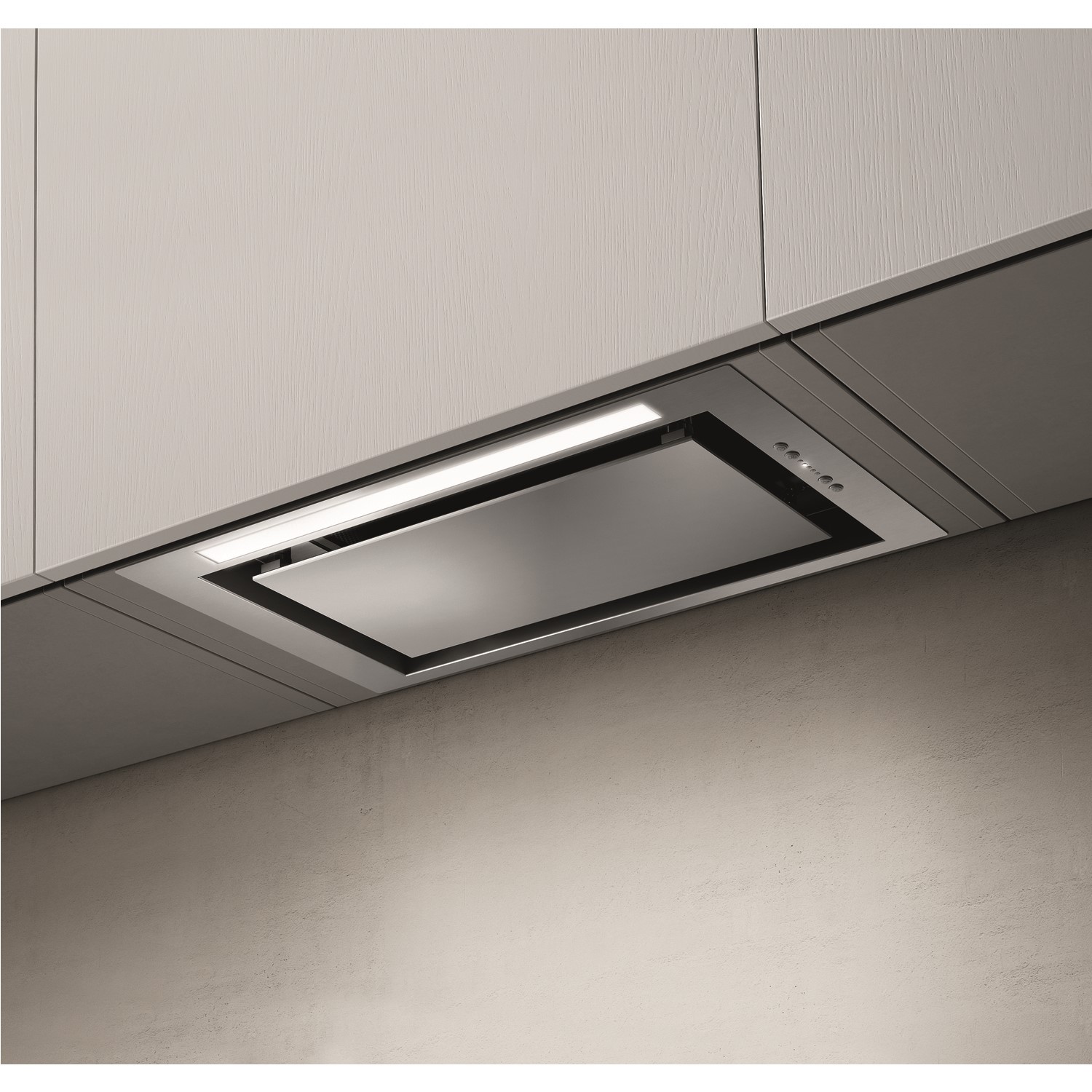 Refurbished Elica LANE-60-SS Lane 60cm Canopy Cooker Hood Stainless Steel