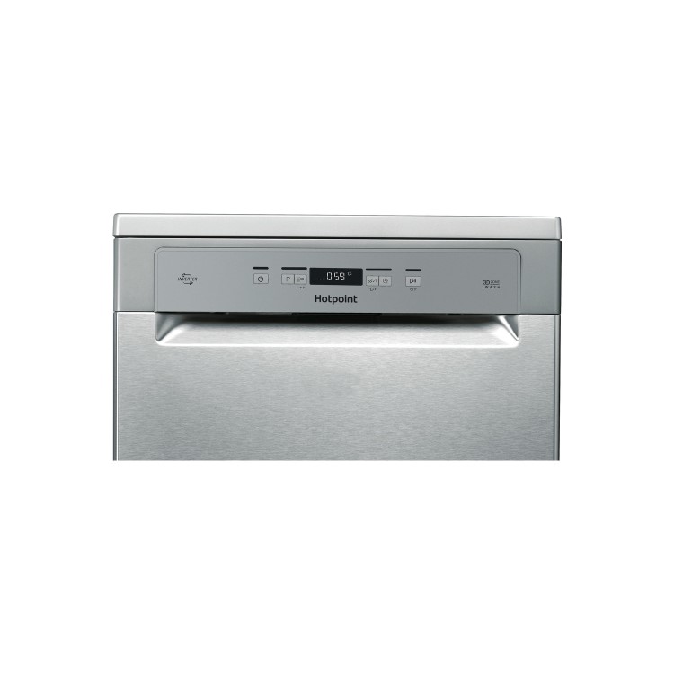 Indesit 14 Place Settings Freestanding Dishwasher - Silver