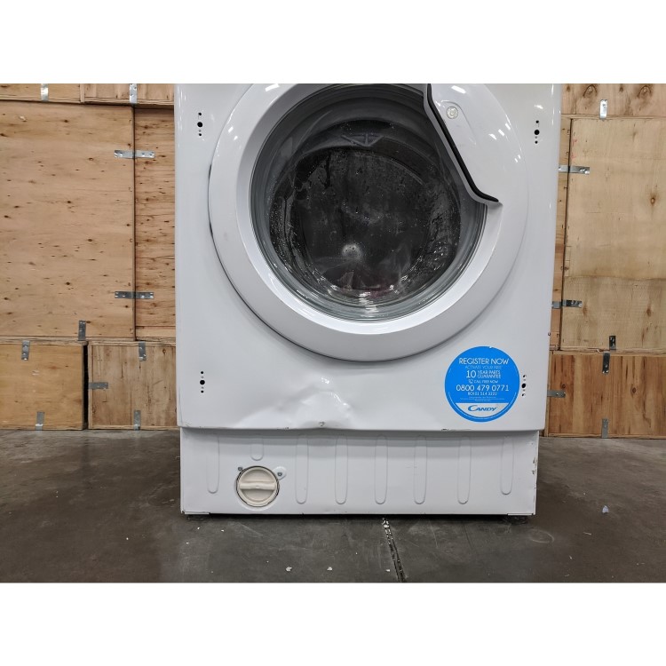 Refurbished Candy CBWM 816D-80 Integrated 8KG 1600 Spin Washing Machine White