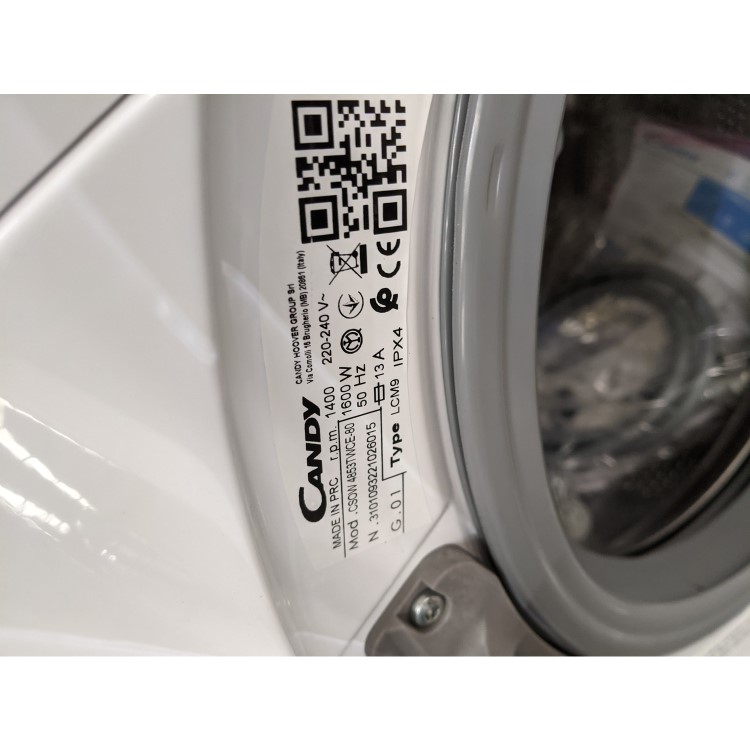 Refurbished Candy Smart Pro CSOW4853TWCE-80 Freestanding 8/5KG 1400 Spin Washer Dryer White