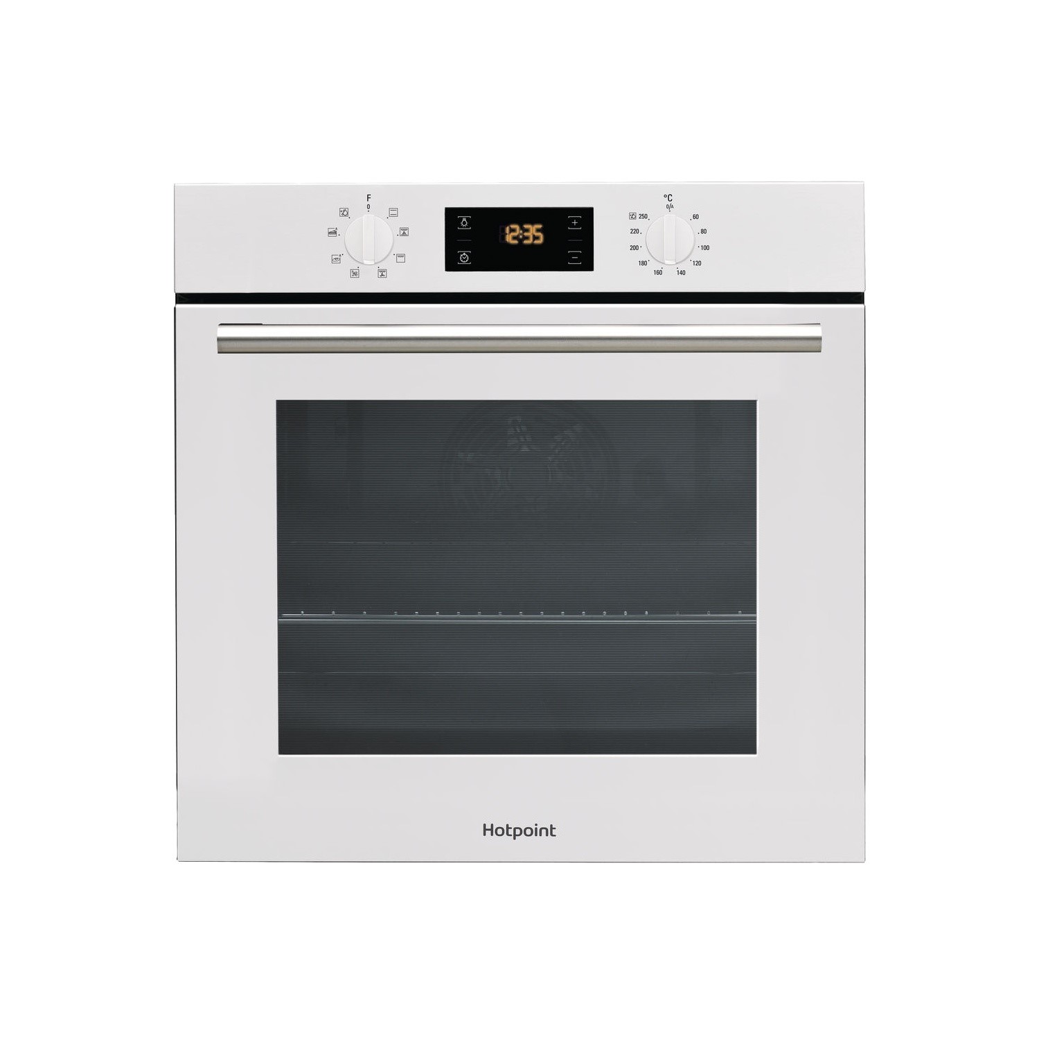 Refurbished Hotpoint SA2540HWH 60cm Single Built In Electric Oven