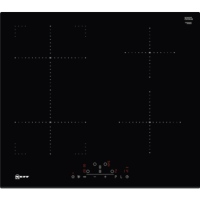 GRADE A3 - NEFF T46FD53X2 N70 Four Zone 60cm Induction Hob With TouchControl & CombiZone - Black Glass