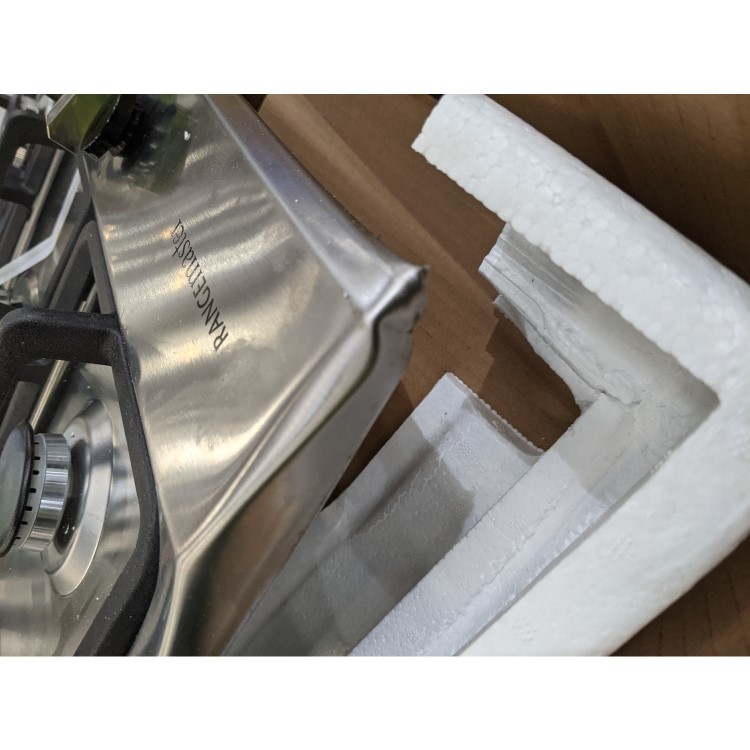 Refurbished Rangemaster RMB70HPNGFSS 68cm 5 Burner Gas Hob Stainless Steel