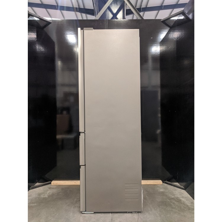 Refurbished Haier HTR3619FNMP Freestanding 345 Litre 70/30 Frost Free Fridge Freezer Stainless Steel