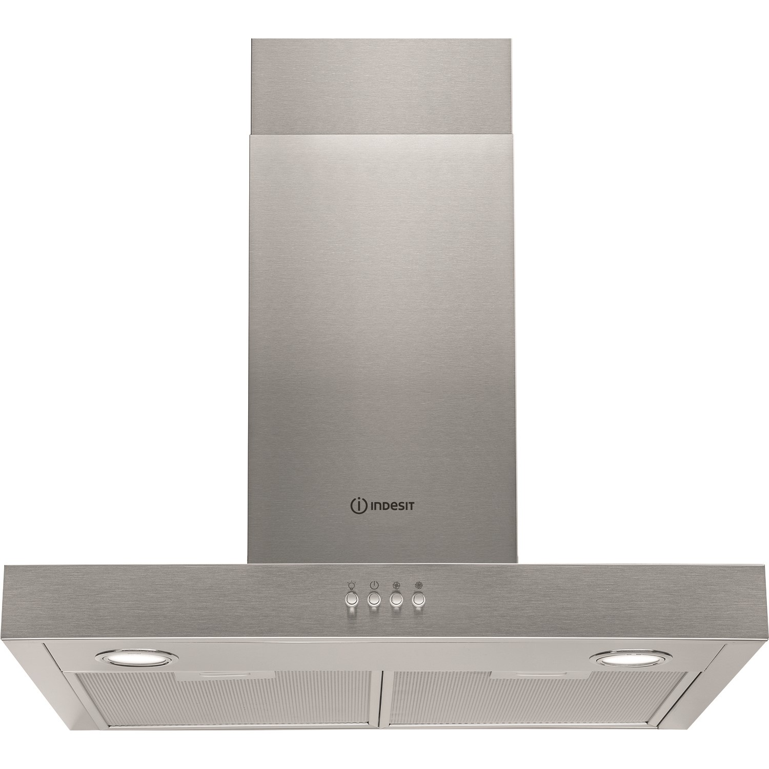 Indesit 60cm Slimline Cooker Hood - Stainless Steel