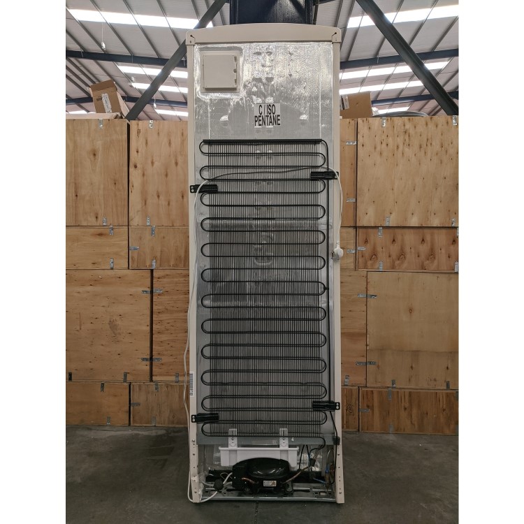 Refurbished Zanussi Retro ZNME32EM1 Freestanding 229 Litre 60/40 Fridge Freezer Cream