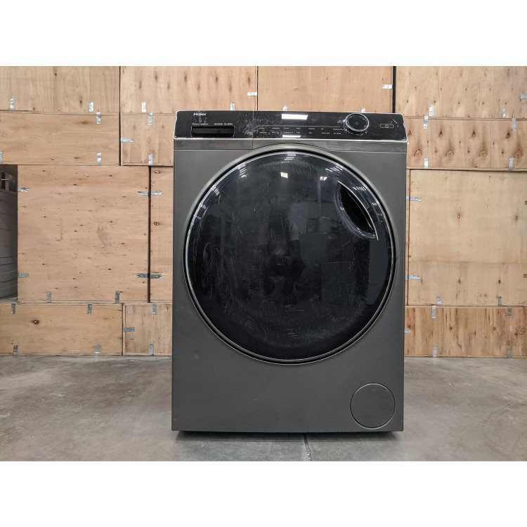 Refurbished Haier HWD100-B14979S Freestanding 10/6KG 1400 Spin Washer Dryer Graphite
