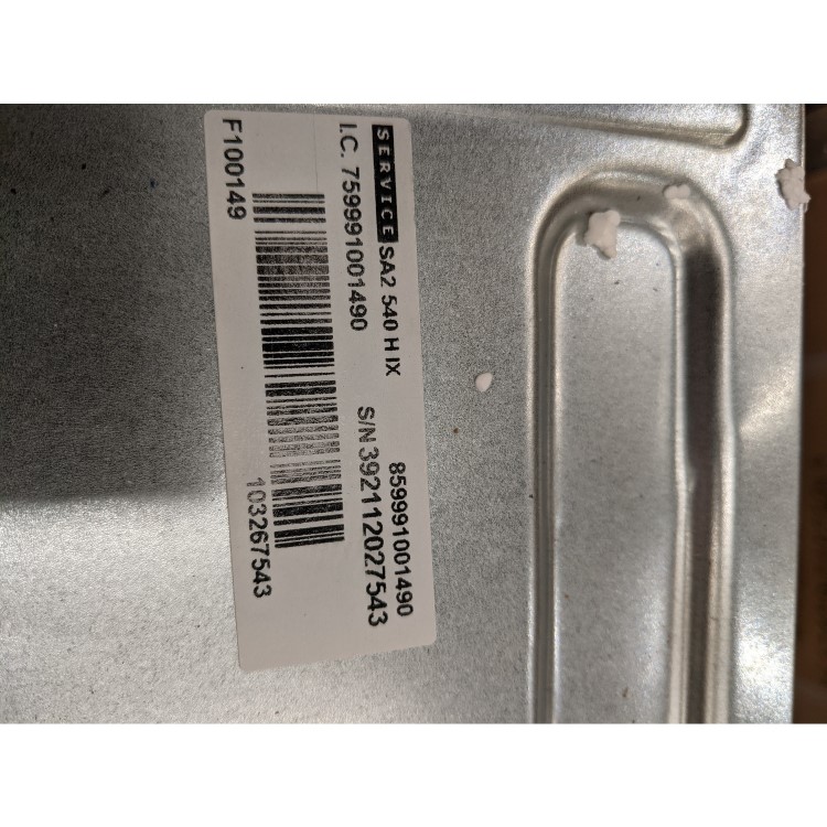 Refurbished Hotpoint SA2540HIX 60cm Single Built In Electric Oven Stainless Steel