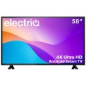 eiQ-58UHDT2SMH electriQ T2SMH 58 Inch LED 4K HDR Freeview Android Smart TV