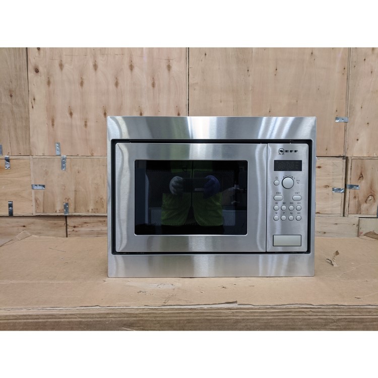 Refurbished Neff N30 H53W50N3GB Built In 17L 800W Microwave Stainless Steel