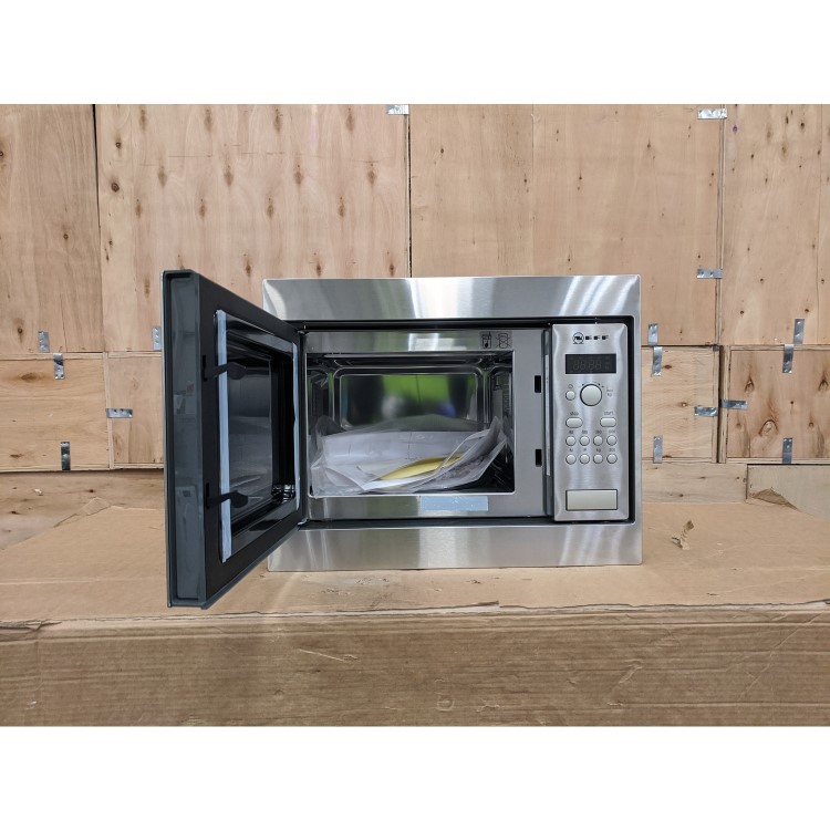Refurbished Neff N30 H53W50N3GB Built In 17L 800W Microwave Stainless Steel