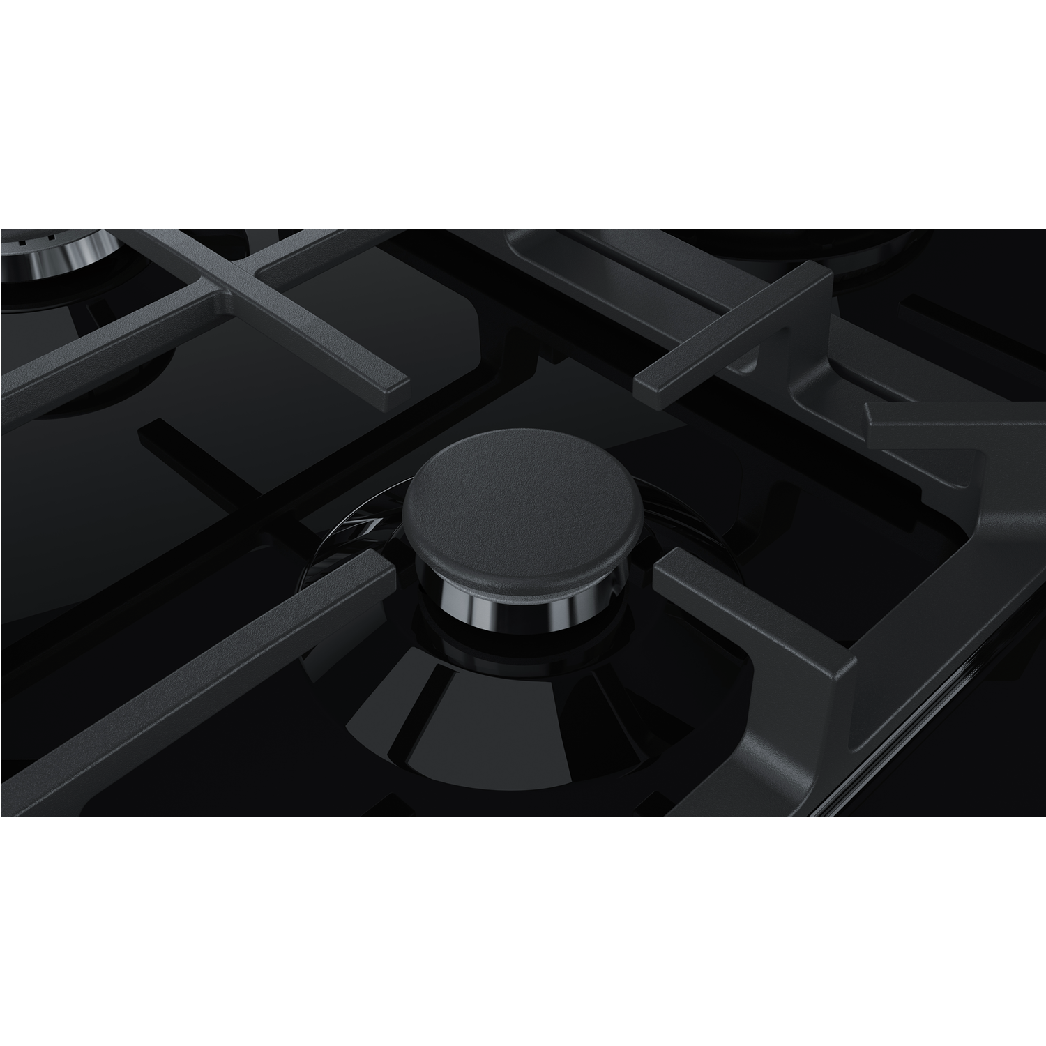 Neff T27DS59S0 N70 75cm 5 Burner Gas Hob Black Appliances Direct