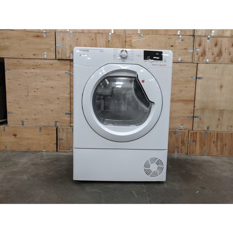 Refurbished Hoover Dynamic Next DX C10DE Smart Freestanding Condenser 10KG Tumble Dryer White
