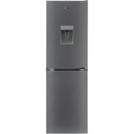 GRADE A2 - Candy CMCL5172SWDKN Low Frost Freestanding Fridge Freezer With Water Dispenser - Silver