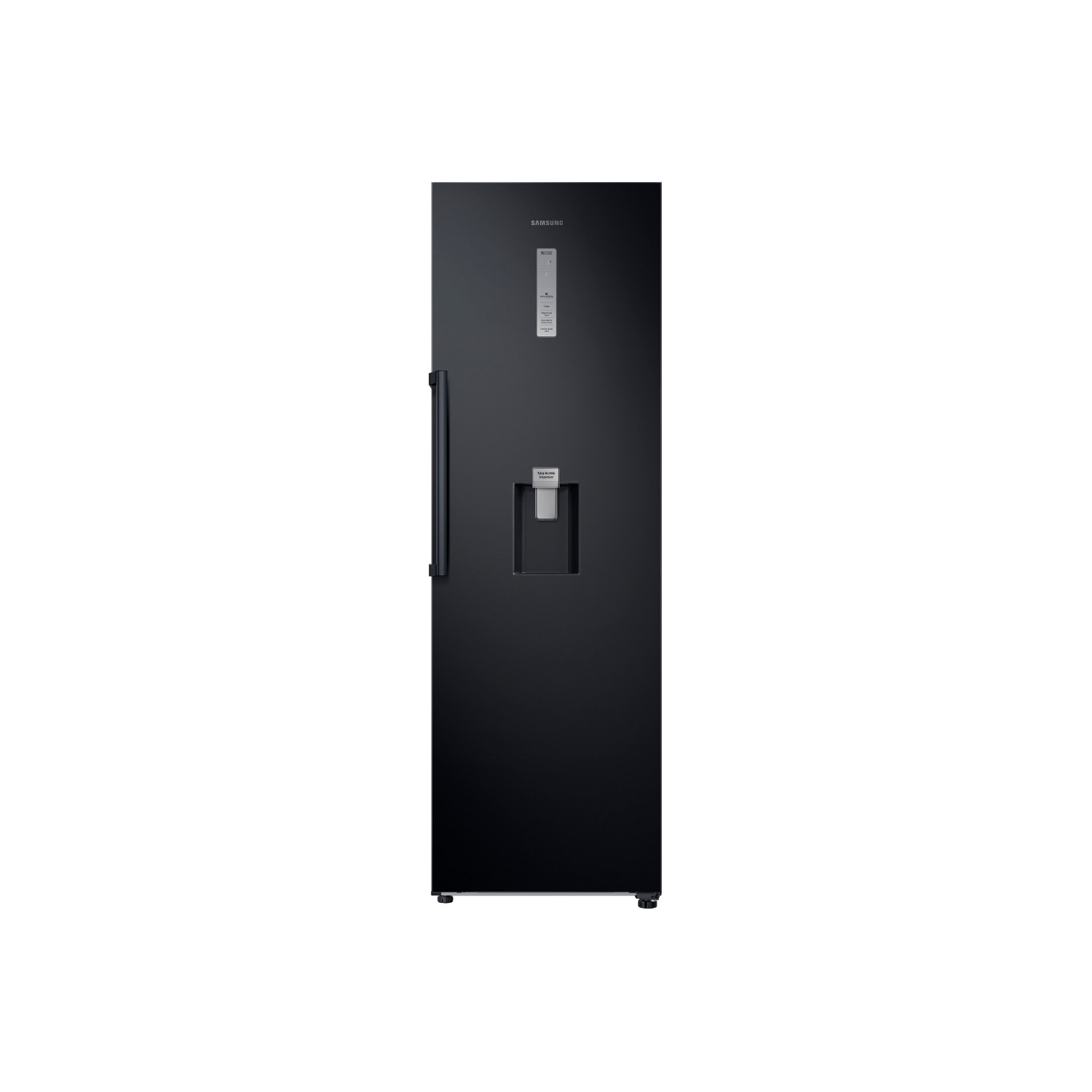 Refurbished Samsung RR39M7340BC Freestanding 375 Litre Tall Fridge With Water Dispenser Black