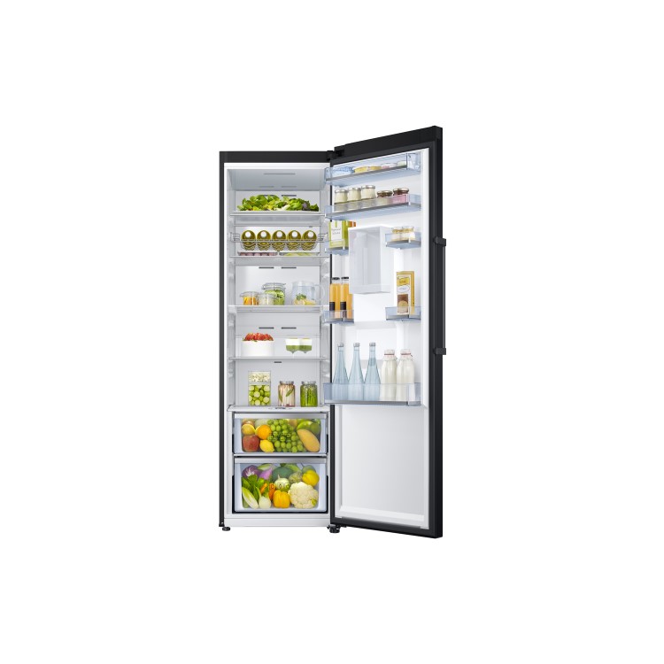 Samsung 380 Litre Wide Freestanding Fridge - Empire Black 