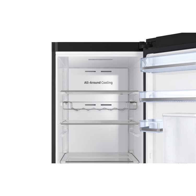 Samsung 380 Litre Wide Freestanding Fridge - Empire Black 