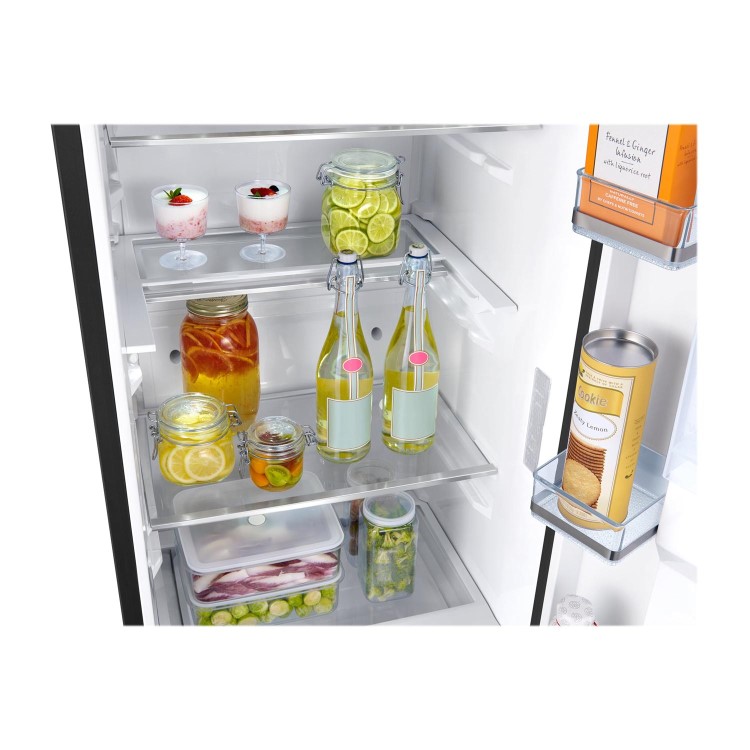 Samsung 380 Litre Wide Freestanding Fridge - Empire Black 
