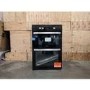 Refurbished Hotpoint HDM67I9H2CB 60cm Double Oven Induction Electric Cooker Black