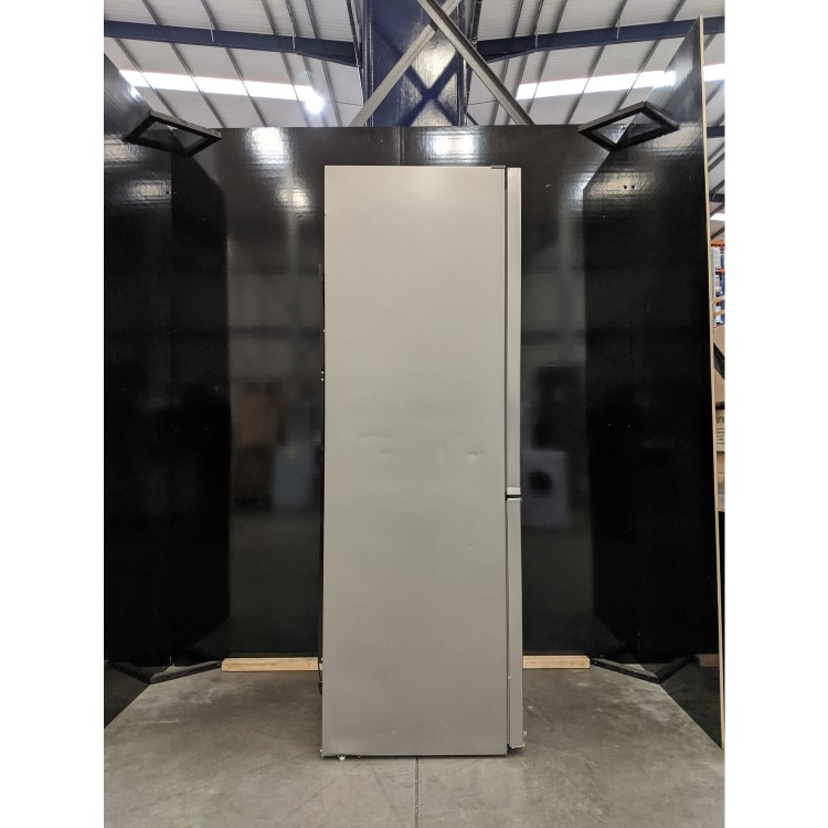Refurbished Hotpoint H1NT811EOX1 Freestanding 339 Litre 60/40 Fridge Freezer Stainless Steel