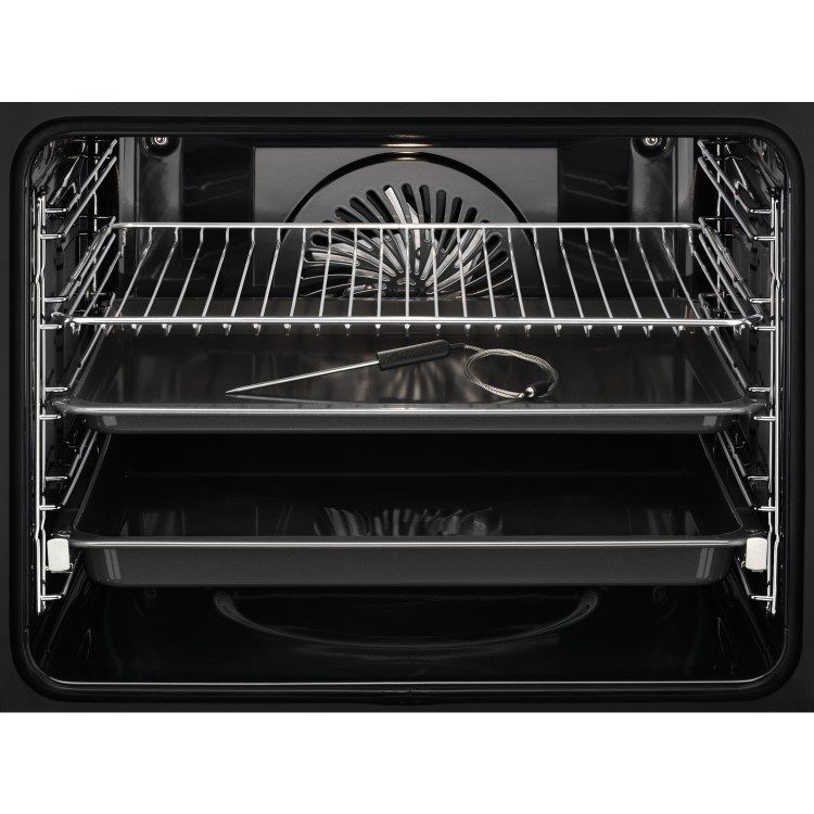 AEG SenseCook Pyrolytic Single Oven with Food Sensor - Stainless Steel