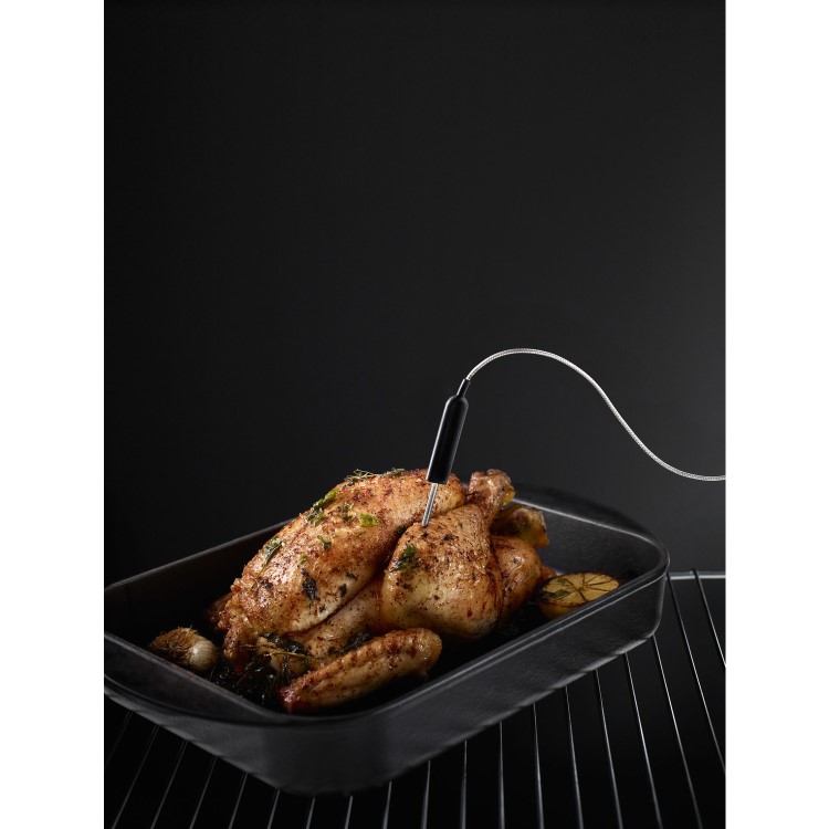 AEG SenseCook Pyrolytic Single Oven with Food Sensor - Stainless Steel