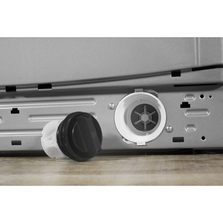 Indesit EcoTime 6kg Wash 5kg Dry 1200rpm Washer Dryer - Silver
