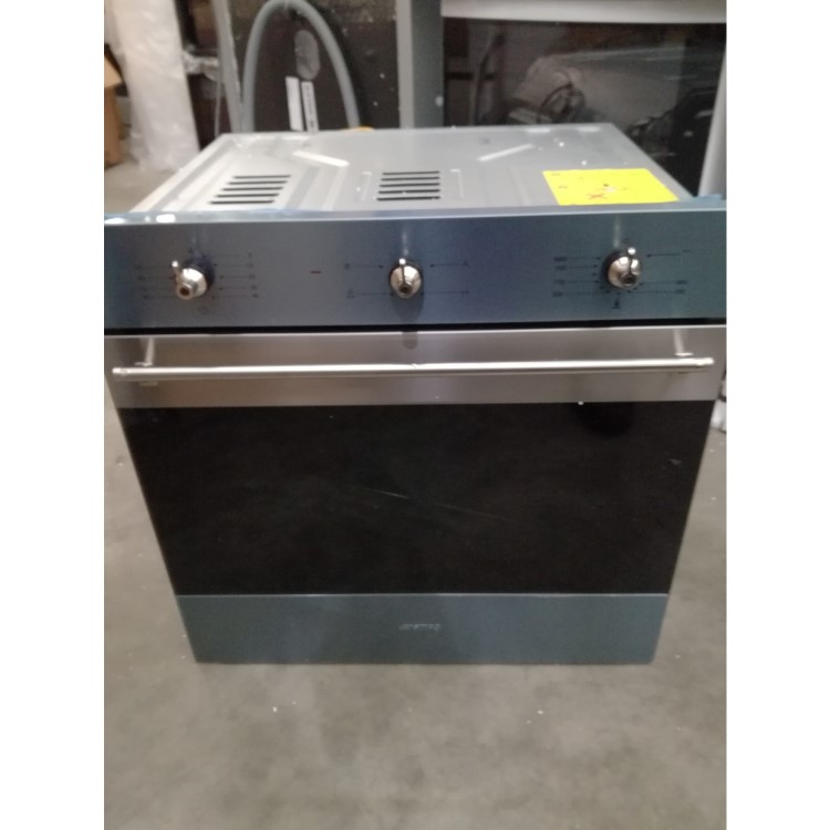 Refurbished Smeg Classic SF6341GVX 60cm Single Built In Gas Oven with Electric Grill Stainless Steel