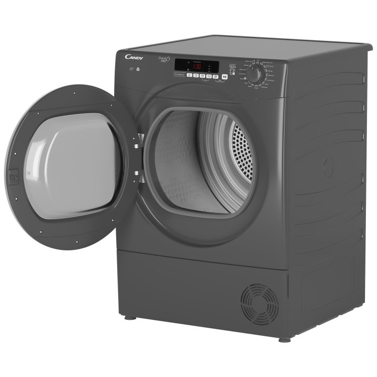 Refurbished Candy Grand'O Vita GVSC9DCGR Freestanding Load Condenser Sensor 9KG Tumble Dryer with Smart Touch