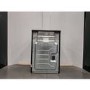 Refurbished Indesit 60cm Double Oven Electric Cooker with Ceramic Hob Black