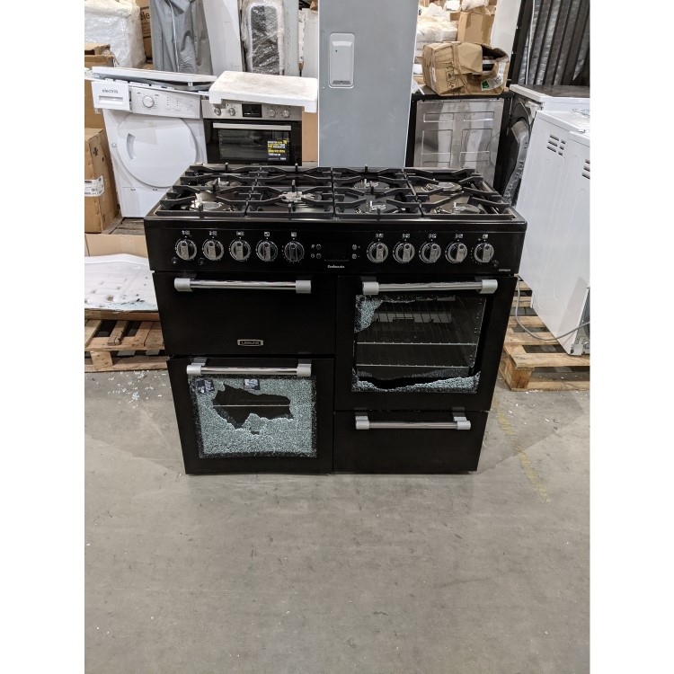 Refurbished Leisure Cookmaster CK100G232K 100cm Gas Range Cooker Black