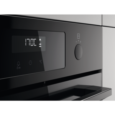 GRADE A2 - Zanussi ZOPNX6K2 Series 60 SelfClean Built in Single Oven - Black