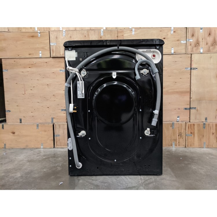 Refurbished Indesit BDE861483XKUKN Freestanding 8/6KG 1400 Spin Washer Dryer Black