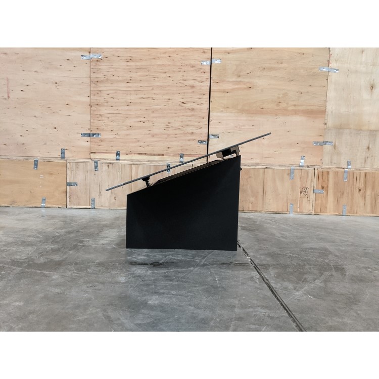 Refurbished Hotpoint PHVP87FLTK 80cm Chimney Cooker Hood Black