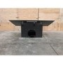 Refurbished Hotpoint PHVP87FLTK 80cm Chimney Cooker Hood Black