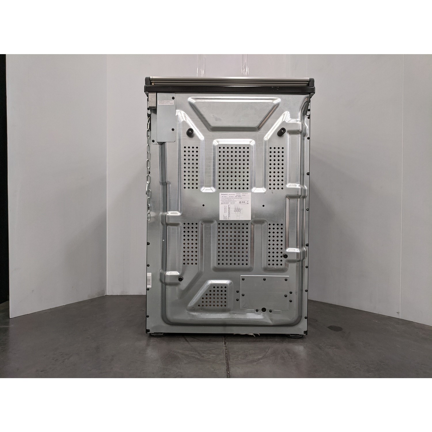 Refurbished Hotpoint HDM67G9C2CSB 60cm Double Oven Dual Fuel Cooker Black 78251802/1