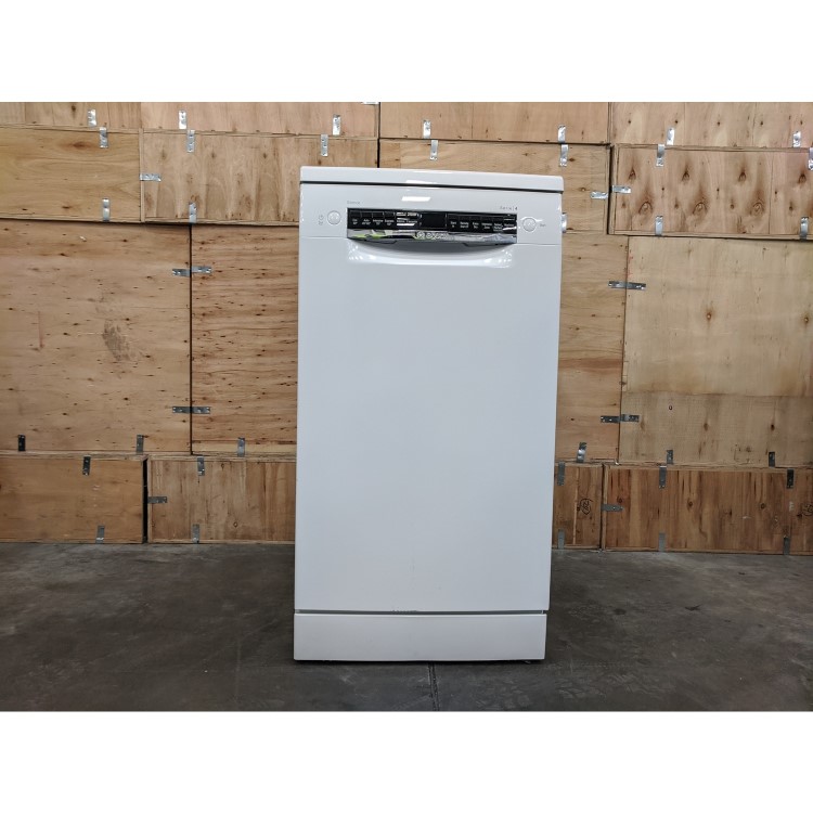 Refurbished Bosch Serie 4 SPS4HKW45G Slimline 9 Place Freestanding Dishwasher White