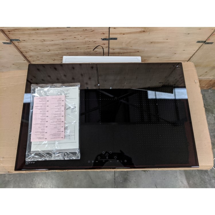 Refurbished Neff T58FD20X0 80cm 5 Zone Induction Hob With FlexInduction Zone Black