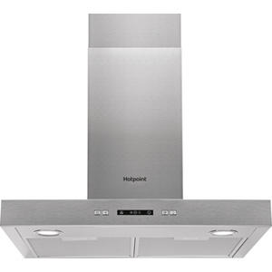 GRADE A3 - Hotpoint PHBS67FLLIX 60cm Shelf Style Chimney Cooker Hood Stainless Steel