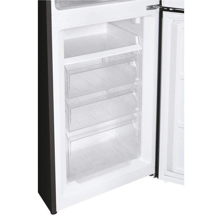Hoover 259 Litre 60/40 Freestanding Fridge Freezer - Black