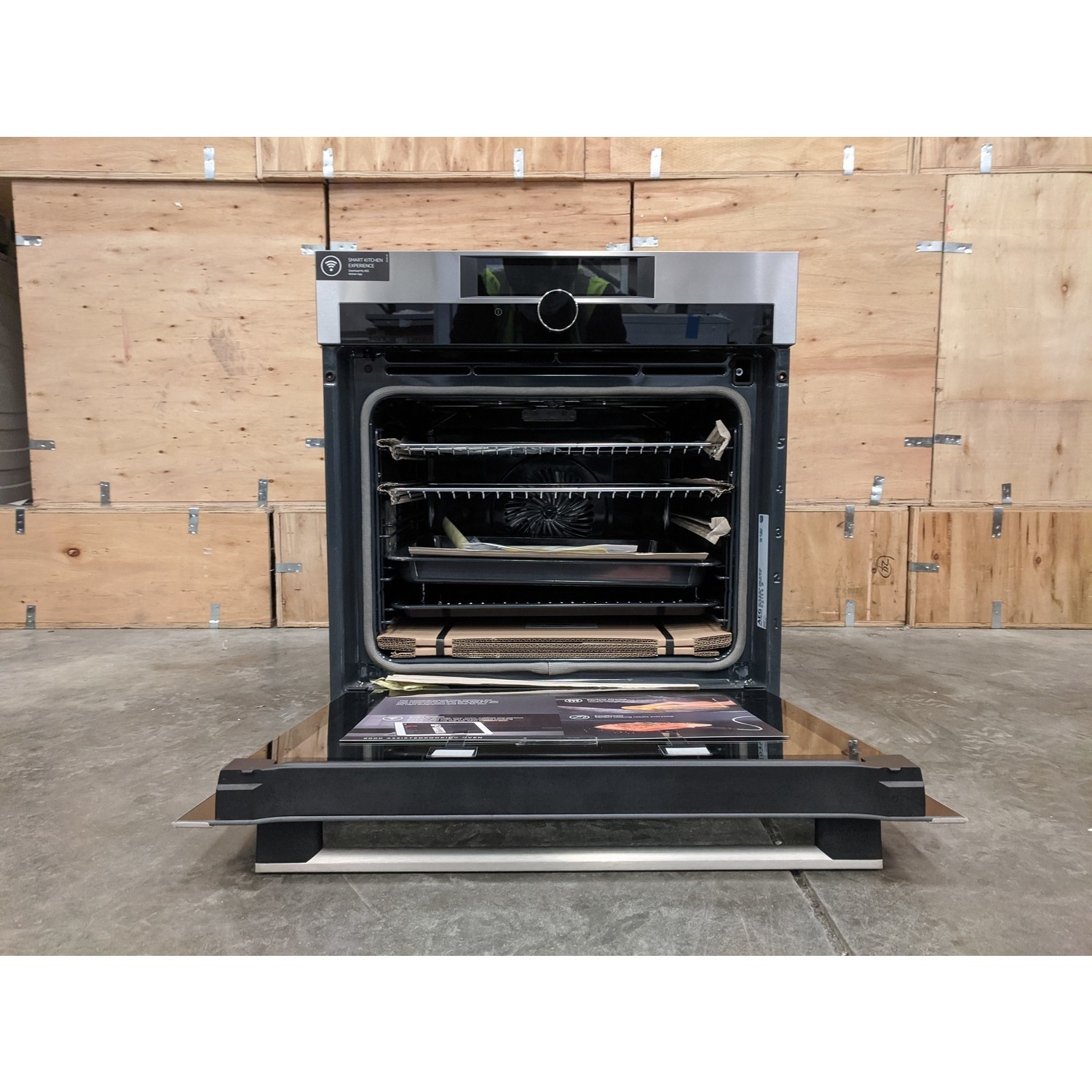Refurbished AEG SenseCook BPE948730M 60cm Single Built In Electric Oven