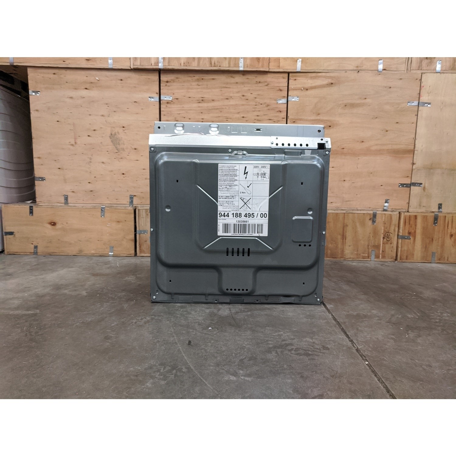 Refurbished AEG SenseCook BPE948730M 60cm Single Built In Electric Oven with Pyrolytic Cleaning