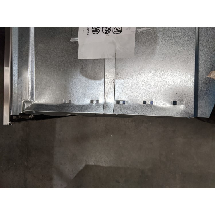 Refurbished Zanussi Series 20 ZKCNA4X1 Double Built In Electric Oven with Catalytic Cleaning Stainless Steel